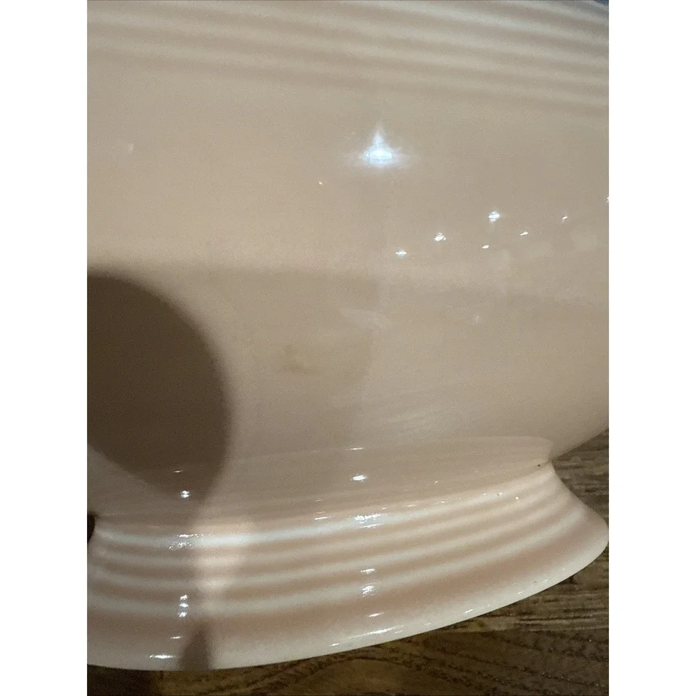 Vintage Fiesta Rose Apricot Peach Gravy Boat Homer Laughlin‎ Company Fiestaware